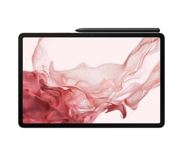 Таблет Samsung SM-X706 TAB S8 5G 11", 2560 x 1600 TFT, HDR10+, 120Hz, 128 GB, Octa-Core (1x3.00 GHz, 3x2.5 GHz, 4x1.8GHz), 8 GB RAM , 4xAKG Tuned Speakers, Bluetooth 5.2, 13 MP, 6 MP + 12 MP Selfie, 8000 mAh, Android 12, Pink Gold