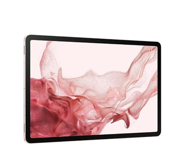 Таблет Samsung SM-X706 TAB S8 5G 11", 2560 x 1600 TFT, HDR10+, 120Hz, 128 GB, Octa-Core (1x3.00 GHz, 3x2.5 GHz, 4x1.8GHz), 8 GB RAM , 4xAKG Tuned Speakers, Bluetooth 5.2, 13 MP, 6 MP + 12 MP Selfie, 8000 mAh, Android 12, Pink Gold