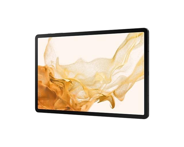 Таблет Samsung SM-X806 TAB S8+ 5G 12.4", 2800 x 1752 Super AMOLED, HDR10+, 120Hz, 128GB, Octa-Core (1x3.00 GHz, 3x2.5 GHz, 4x1.8GHz), 8 GB RAM , 4xAKG Tuned Speakers, Bluetooth 5.2, 13 MP, 6 MP + 12 MP Selfie, 10 090 mAh, Android 12, Dark Gray