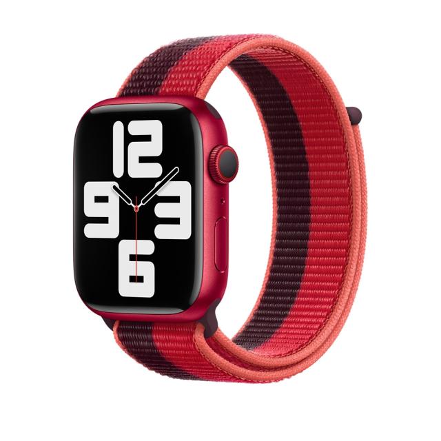 Каишка за часовник Apple Watch 45mm (PRODUCT)RED Sport Loop - Regular