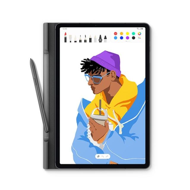 Калъф Samsung Tab S7+ Book Cover Black
