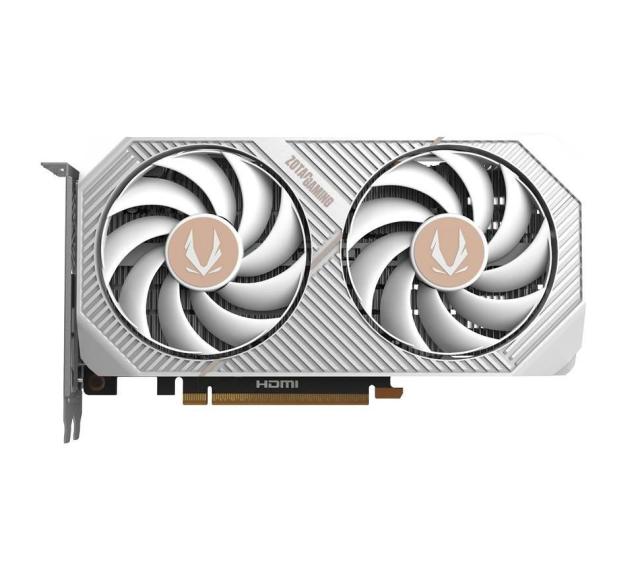Видео карта ZOTAC GAMING GeForce RTX 5060 Twin Edge OC White Edition, 8GB GDDR7, 128-bit, HDMI, 3x DP