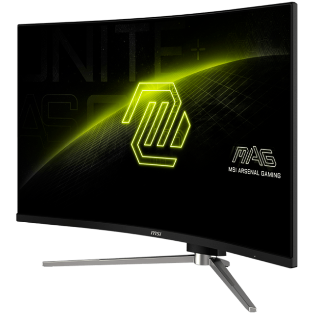 Монитор MSI MAG 325CQRXF E2 Gaming Monitor, 31.5" (80.01cm) CURVED WQHD, Rapid VA Panel, 240Hz, 0.5ms, 3500:1, 300cd/m2, HDMI, DisplayPort, USB Type-C, USB Hub