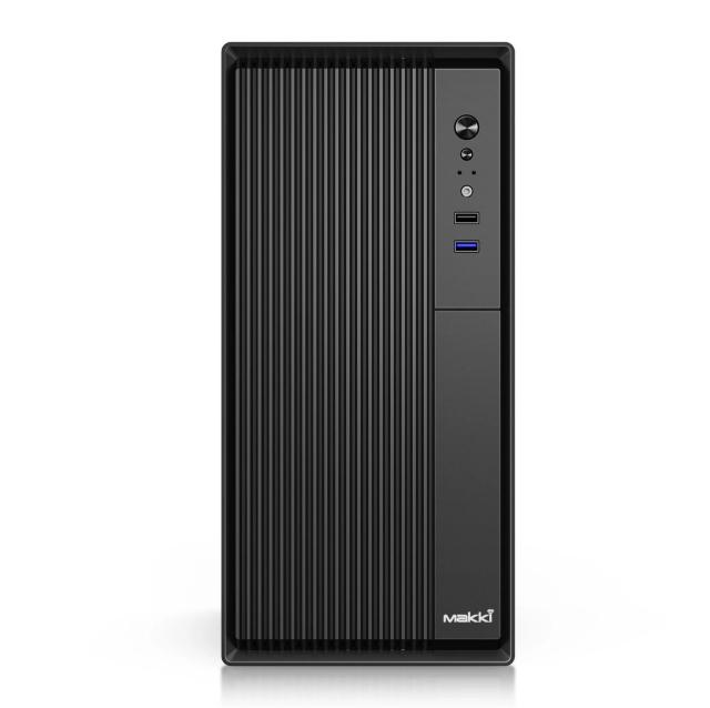 Кутия MAKKI 2801-U3, Mini Tower, 1x USB 3.0, 1x USB 2.0, HD Audio x 1, Micro-ATX, Mini-ITX