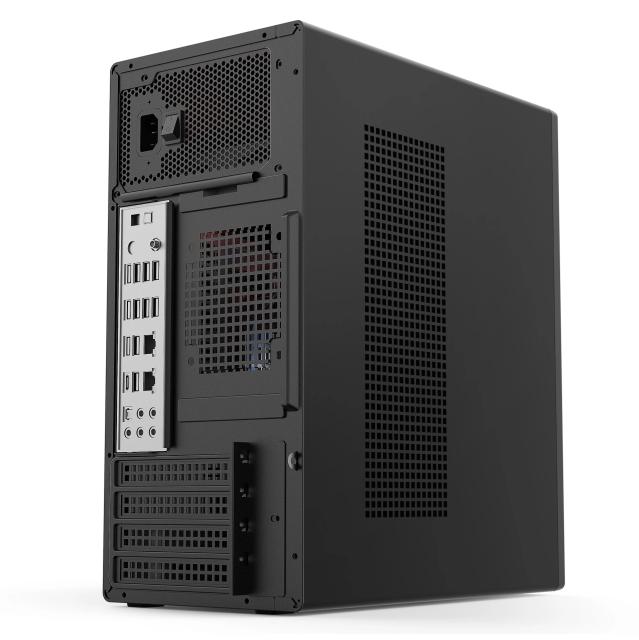 Кутия MAKKI 2801-U3, Mini Tower, 1x USB 3.0, 1x USB 2.0, HD Audio x 1, Micro-ATX, Mini-ITX