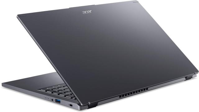 Лаптоп Acer Aspire 15 A15-51M A15-51M-57J6, Intel Core 5 120U 10C (1.4 / 5.0 GHz, 12MB Cache), 15.6'' (39.62 cm) FHD IPS, 16GB LPDDR5, 1TB M.2 NVMe SSD, Free DOS