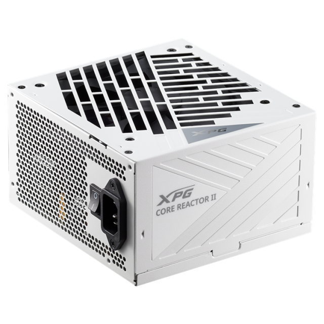 Захранване ADATA PSU XPG CORE REACTOR II 850G WHITE, 850W, Active PFC, 80 PLUS Gold, ATX 3.0 & ATX 3.1 PSU, Fully Modular