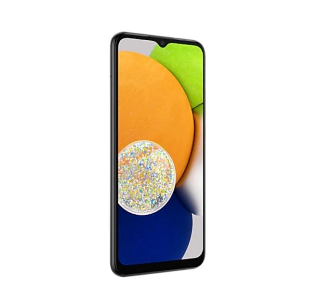 Мобилен телефон Samsung SM-A03 Galaxy A035 64 GB, Octa-Core, 4 GB RAM, 6.5", 720 x 1600 HD+, Dual SIM, Black