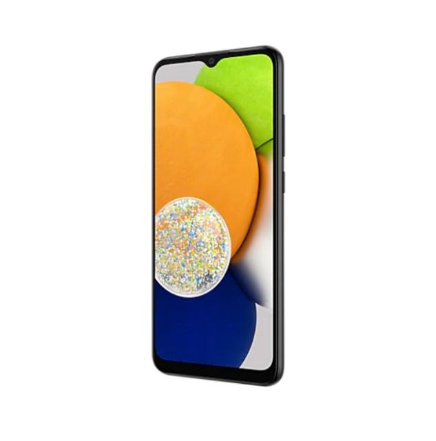 Мобилен телефон Samsung SM-A03 Galaxy A035 64 GB, Octa-Core, 4 GB RAM, 6.5", 720 x 1600 HD+, Dual SIM, Black