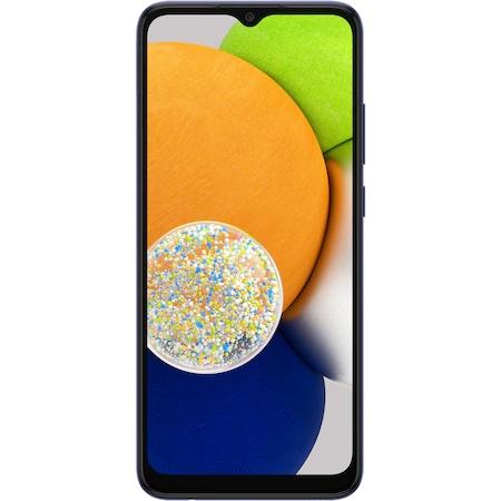 Мобилен телефон Samsung SM-A03 Galaxy A035 64 GB, Octa-Core, 4 GB RAM, 6.5", 720 x 1600 HD+, Dual SIM, Blue