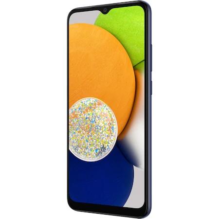 Мобилен телефон Samsung SM-A03 Galaxy A035 64 GB, Octa-Core, 4 GB RAM, 6.5", 720 x 1600 HD+, Dual SIM, Blue