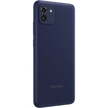 Мобилен телефон Samsung SM-A03 Galaxy A035 64 GB, Octa-Core, 4 GB RAM, 6.5", 720 x 1600 HD+, Dual SIM, Blue