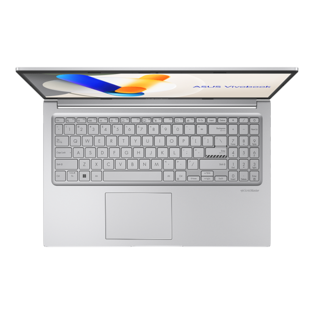 Лаптоп ASUS Vivobook 15 X1504VA-BQ2560, Intel Core i7-1355U 10C (1.20 / 5.00 GHz, 12MB Cache), 15.6'' (39.62 cm) FHD IPS, Intel Iris Xe Graphics G7, 16GB DDR4, 512 GB M.2 NVMe SSD, Free DOS