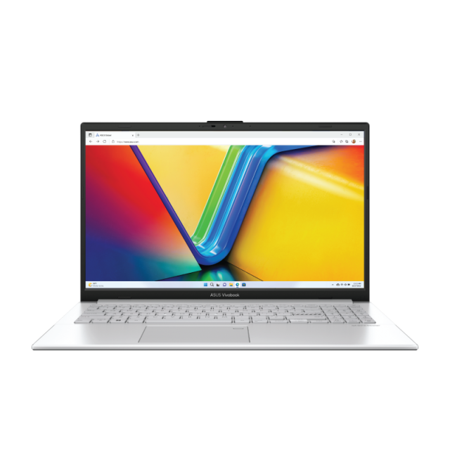 Лаптоп ASUS Vivobook Go 15 E1504FA-BQ1867, AMD Ryzen 5 7520U 4C (2.8 / 4.3 GHz, 4MB Cache) FHD IPS Panel, 60Hz, AMD Radeon 610M, 16GB LPDDR5,512 GB M.2 NVMe SSD, Free DOS