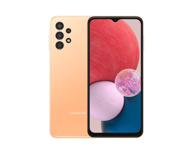 Мобилен телефон Samsung SM-A135 GALAXY A13 128 GB, Octa-Core (4x2.0 GHz, 4x2.0 GHz), 4 GB RAM, 6.6" 1080x2408, 50.0 MP + 5.0 MP + 2.0 MP + 2.0 MP + 8.0 MP Selfie, 5000 mAh, 4G, Dual SIM, Orange