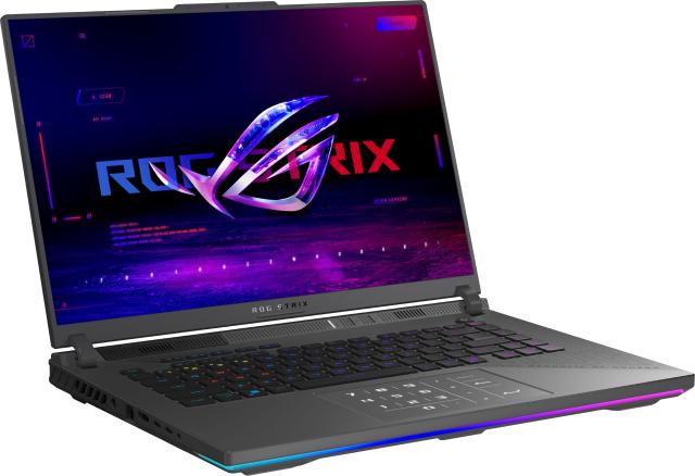 Лаптоп ASUS G614 ROG Strix G16 2025 G614FR-S5129W, AMD Ryzen 9 9955HX3D 16C (2.5 / 5.4 GHz, 144MB Cache), 16.0" (40.64 cm) WQXGA IPS 240Hz, NVIDIA GF RTX 5070 Ti 12GB GDDR7, 32GB DDR5, 2TB M.2 NVMe SSD, Windows 11 Home