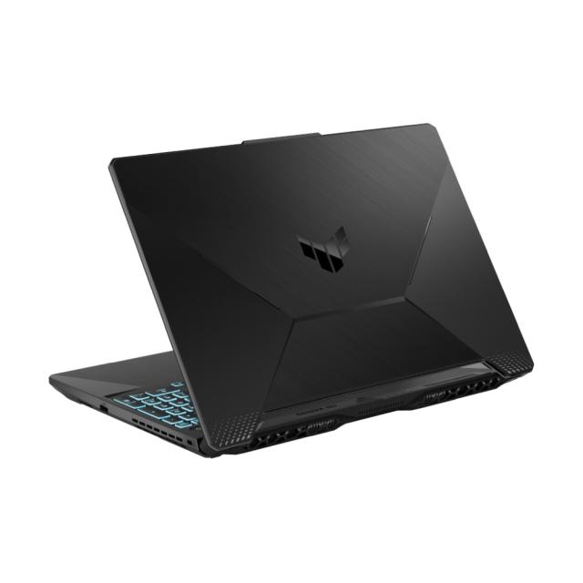 Лаптоп ASUS TUF Gaming A15 FA506NCG-HN207, AMD Ryzen 7 7445HS 6C (3.2 / 3.55 GHz, 16MB Cache), 15.6'' (39.62 cm) FHD IPS, 144 Hz, NVIDIA RTX 3050 4GB GDDR6, 16GB DDR5, 1TB M.2 NVMe SSD, Free DOS