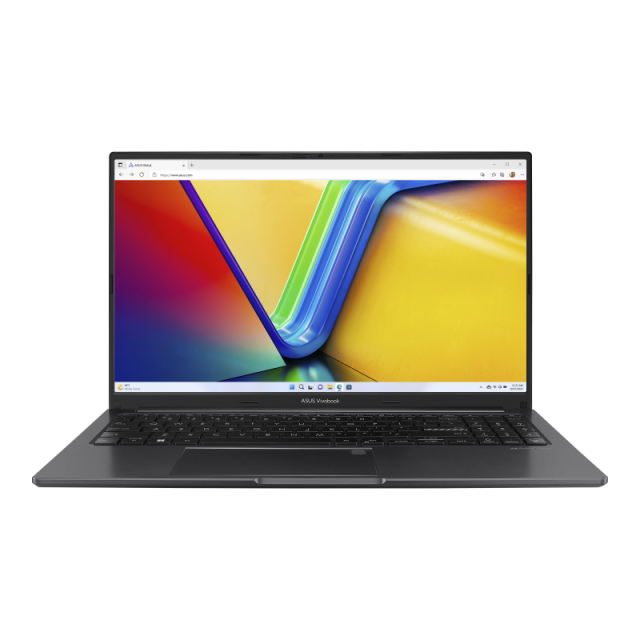 Лаптоп ASUS Vivobook 15 OLED M1505YA-MA427, AMD Ryzen 7 7730U 8C (2.0 / 4.5 GHz, 16MB Cache), 15.6'' (39.62 cm) OLED, AMD Radeon RX Vega 8, 16GB DDR4, 1 TB M.2 NVMe SSD, Free DOS