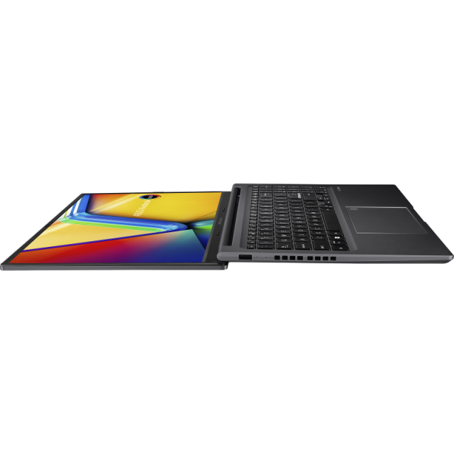 Лаптоп ASUS Vivobook 15 OLED M1505YA-MA427, AMD Ryzen 7 7730U 8C (2.0 / 4.5 GHz, 16MB Cache), 15.6'' (39.62 cm) OLED, AMD Radeon RX Vega 8, 16GB DDR4, 1 TB M.2 NVMe SSD, Free DOS