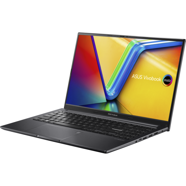 Лаптоп ASUS Vivobook 15 OLED M1505YA-MA427, AMD Ryzen 7 7730U 8C (2.0 / 4.5 GHz, 16MB Cache), 15.6'' (39.62 cm) OLED, AMD Radeon RX Vega 8, 16GB DDR4, 1 TB M.2 NVMe SSD, Free DOS