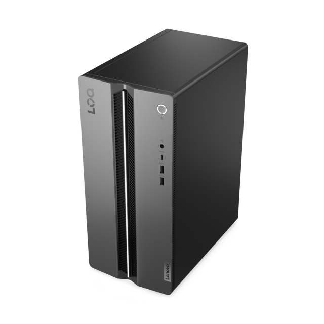 Компютър Lenovo LOQ Tower 17IAX10, Intel Core Ultra 7 255HX 20C (2.3 / 5.2 GHz, 36 MB cache), NVIDIA RTX 5060 Ti 8GB, 2 x 16 GB DDR5 5600 MHz SO-DIMM, 1 TB SSD M.2 NVMe, Free DOS