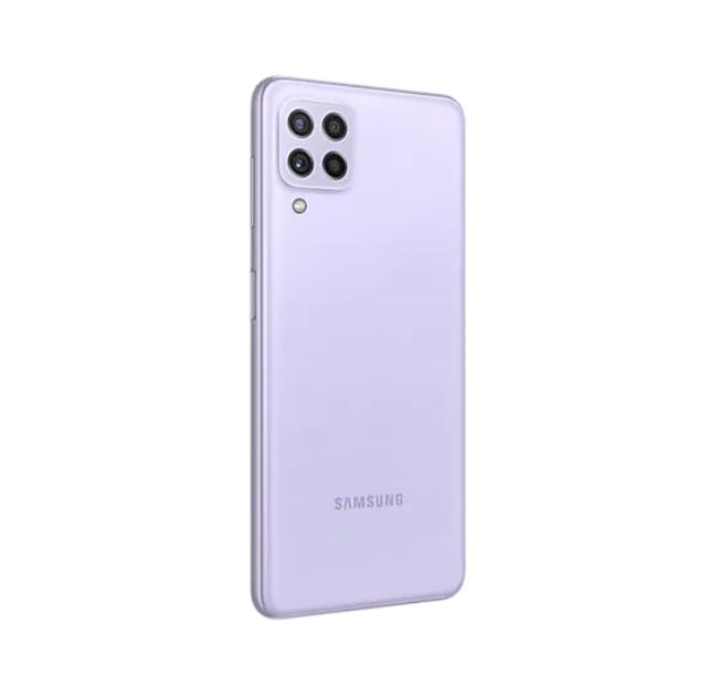 Мобилен телефон Samsung SM-A225 GALAXY A22 128 GB, 4 GB RAM, 6.4", 720 x 1600 HD+, 48.0 MP + 8.0 MP + 2.0 MP + 2.0 MP+ 13.0 MP Selfie, 5000 mAh, 4G, Dual SIM, Violet