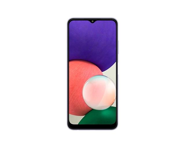 Мобилен телефон Samsung SM-A226 GALAXY A22 5G 64 GB, Octa-Core (2x2.2 GHz, 6x2.0 GHz), 4 GB RAM, 6.6" 1080x2400 90 Hz Super AMOLED, 48.0 MP + 5.0 MP + 2.0 MP + 8.0 MP Selfie, 5000 mAh, Dual SIM, Violet