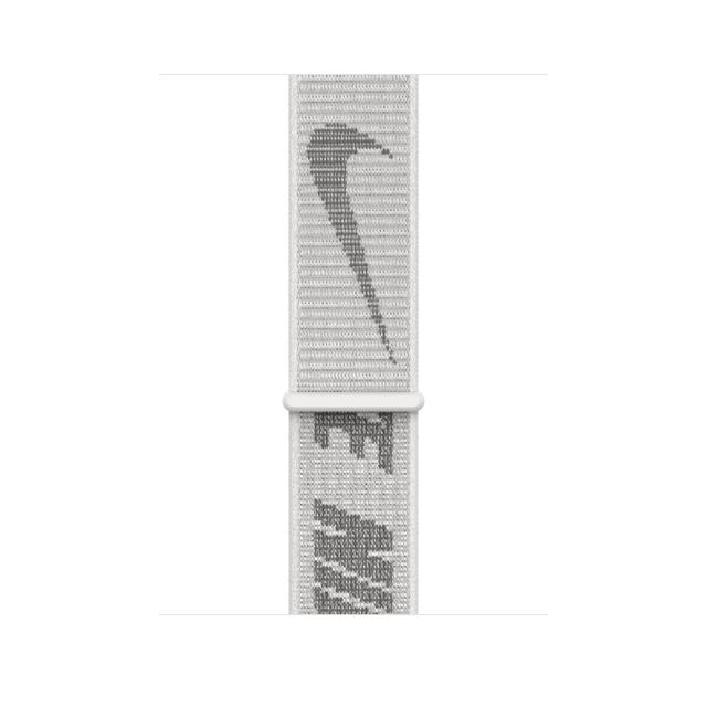 Каишка за часовник Apple Watch 45mm Summit White Nike Sport Loop - Regular