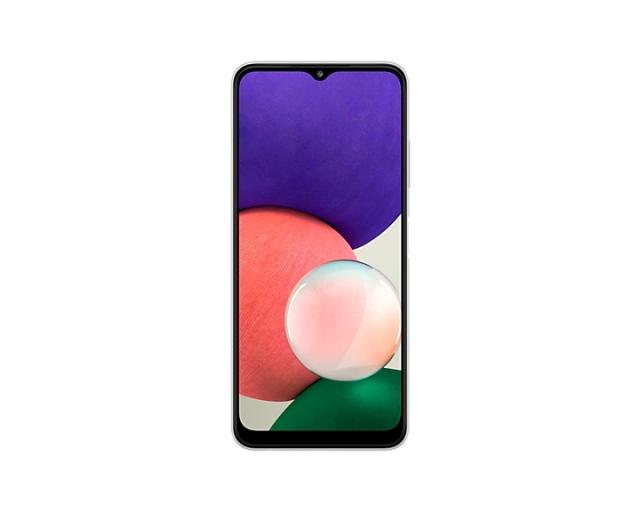 Мобилен телефон Samsung SM-A226 GALAXY A22 5G 128 GB, Octa-Core (2x2.2 GHz, 6x2.0 GHz), 4 GB RAM, 6.6" 1080x2400 90 Hz Super AMOLED, 48.0 MP + 5.0 MP + 2.0 MP + 8.0 MP Selfie, 5000 mAh, Dual SIM, White