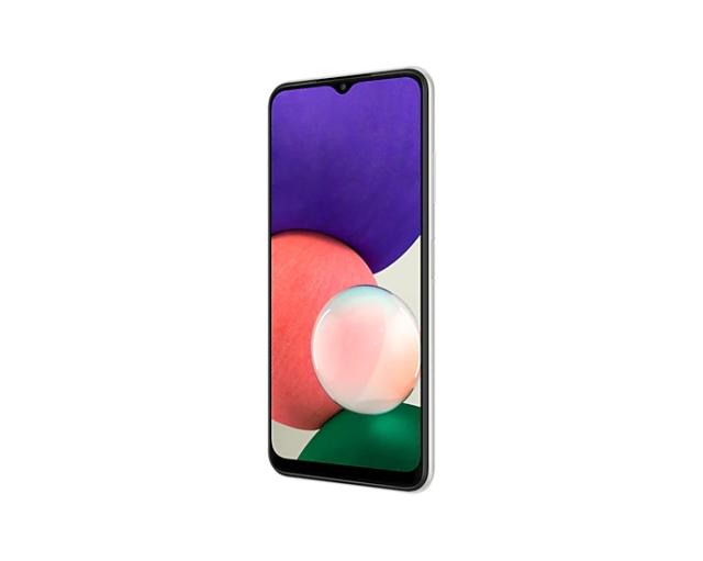 Мобилен телефон Samsung SM-A226 GALAXY A22 5G 128 GB, Octa-Core (2x2.2 GHz, 6x2.0 GHz), 4 GB RAM, 6.6" 1080x2400 90 Hz Super AMOLED, 48.0 MP + 5.0 MP + 2.0 MP + 8.0 MP Selfie, 5000 mAh, Dual SIM, White