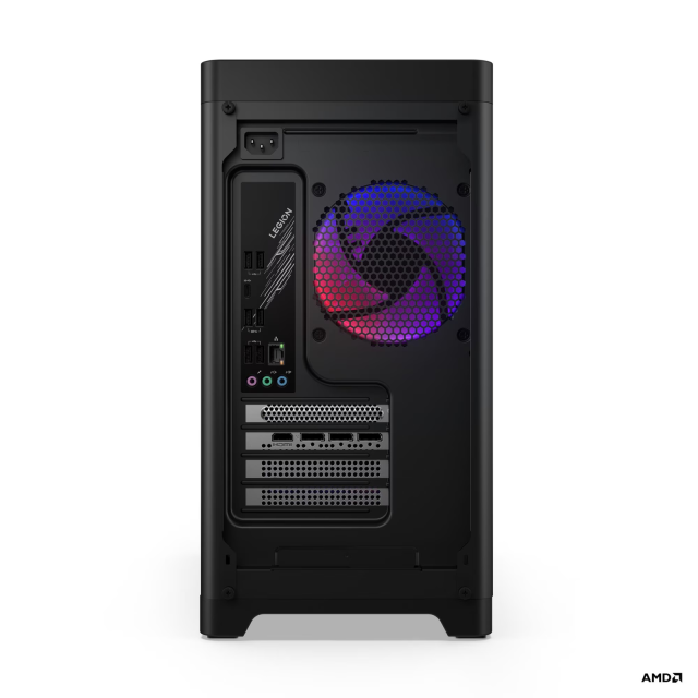 Компютър Lenovo Legion T5 30AGB10, AMD Ryzen 7 7800X3D 8C (4.20 / 5.00 GHz, 69MB Cache), NVIDIA RTX 5060 Ti 8GB, 2x 16 GB DDR5, 1TB SSD M.2 NVMe, Free DOS