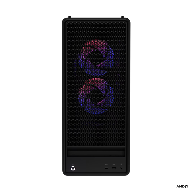 Компютър Lenovo Legion T5 30AGB10, AMD Ryzen 7 7800X3D 8C (4.20 / 5.00 GHz, 69MB Cache), NVIDIA RTX 5060 Ti 8GB, 2x 16 GB DDR5, 1TB SSD M.2 NVMe, Free DOS