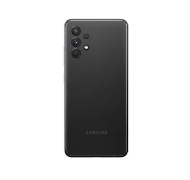 Мобилен телефон Samsung SM-A325 GALAXY A32 128 GB, Octa-Core (2x2.0 GHz, 6x1.8 GHz), 4GB RAM, 6.4" 1080x2400 90 Hz Super AMOLED, 64.0 MP + 8.0 MP + 5.0 MP + 5.0 MP + 20.0 MP Selfie, 5000 mAh, 4G, Dual SIM, Black