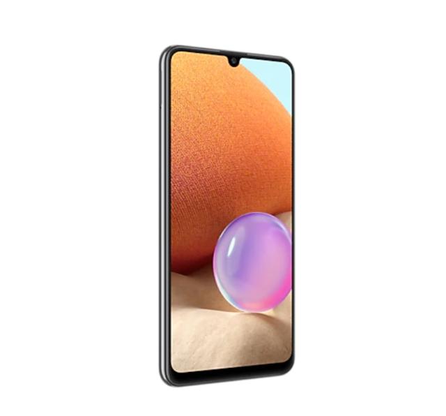 Мобилен телефон Samsung SM-A325 GALAXY A32 128 GB, Octa-Core (2x2.0 GHz, 6x1.8 GHz), 4GB RAM, 6.4" 1080x2400 90 Hz Super AMOLED, 64.0 MP + 8.0 MP + 5.0 MP + 5.0 MP + 20.0 MP Selfie, 5000 mAh, 4G, Dual SIM, Black