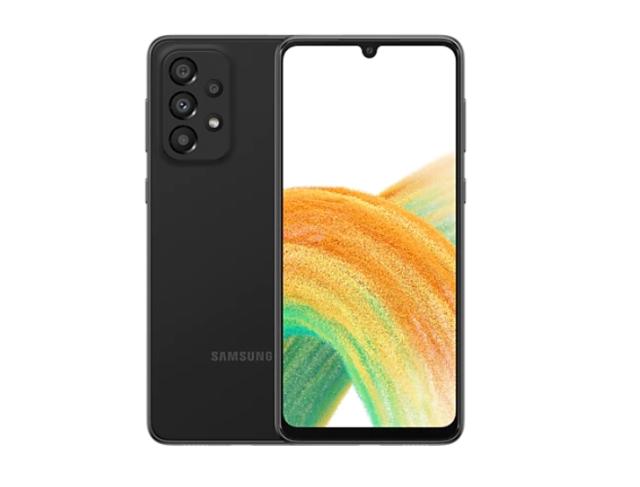Мобилен телефон Samsung SM-A336 GALAXY A33 128 GB, 6GB RAM, 6.4" 1080x2400, 5000 mAh, 5G, Dual SIM, Black