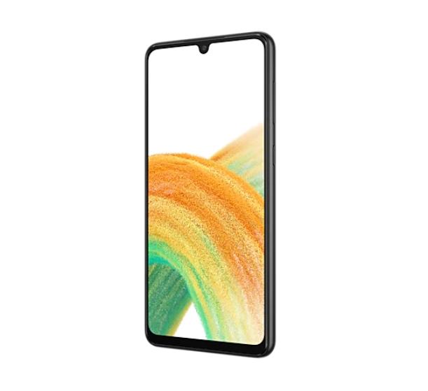 Мобилен телефон Samsung SM-A336 GALAXY A33 128 GB, 6GB RAM, 6.4" 1080x2400, 5000 mAh, 5G, Dual SIM, Black