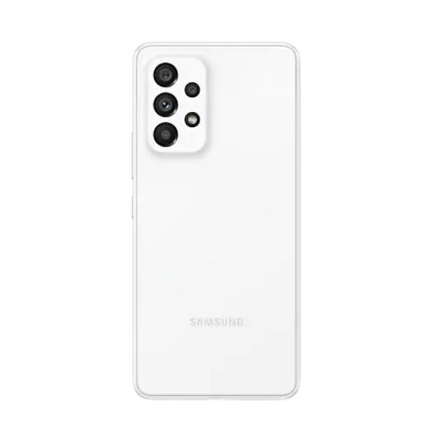 Мобилен телефон Samsung SM-A536 GALAXY A53 5G 128 GB, Octa-Core (2x2.4 GHz, 6x2.0 GHz), 6 GB RAM, 6.5" 1080x2400 120 Hz Super AMOLED, 64.0 MP + 12.0 MP + 5.0 MP + 5.0 MP + 32.0 MP Selfie, 5000 mAh, Dual SIM, Awesome White