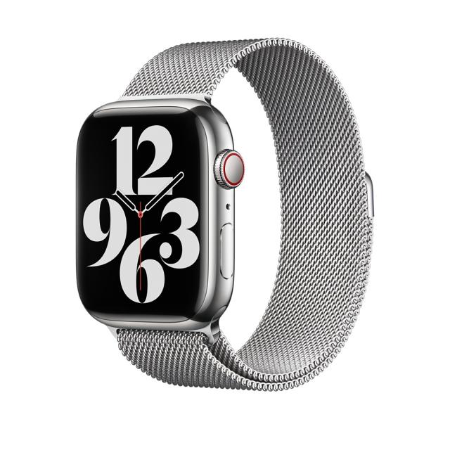 Каишка за часовник Apple Watch 45mm Silver Milanese Loop
