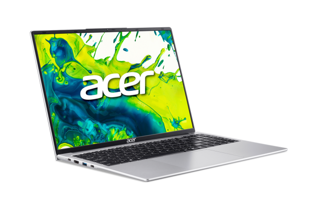Лаптоп Acer Aspire Lite 16 AL16-54P-34FS, Intel Core i3-1305U 5C (1.6 / 4.50 GHz, 10MB Cache), 16.0" (40.64 cm) Full HD+, Intel UHD Graphics, 16GB DDR5, 512GB GB M.2 NVMe SSD, Free DOS
