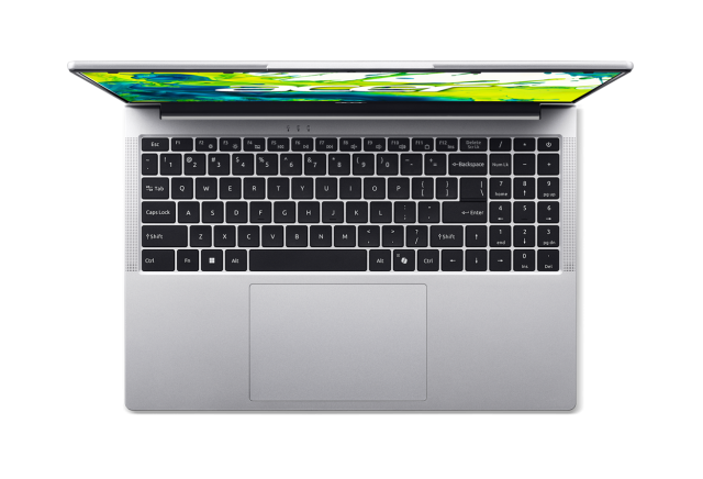Лаптоп Acer Aspire Lite 16 AL16-54P-34FS, Intel Core i3-1305U 5C (1.6 / 4.50 GHz, 10MB Cache), 16.0" (40.64 cm) Full HD+, Intel UHD Graphics, 16GB DDR5, 512GB GB M.2 NVMe SSD, Free DOS