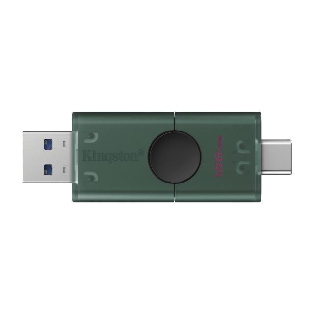 USB памет KINGSTON DataTraveler Duo G2, 128GB, USB-C + USB-A 3.2 Gen 1