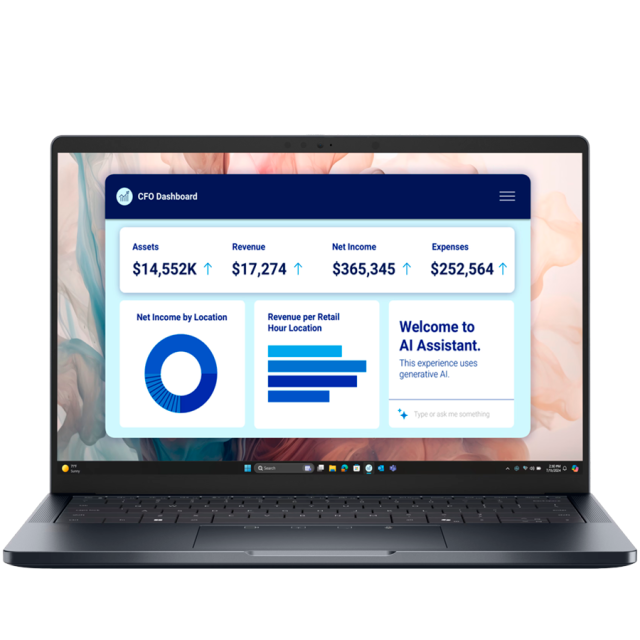 Лаптоп Dell Pro 16 Plus PB16250, Intel Core Ultra 7 255U 12C (1.7 / 5.2 GHz, 12MB Cache), 16.0" (40.64 cm) FHD+ IPS, Non-Touch AG, Intel Arc 4 Core, 16GB DDR5, 512GB M.2 NVMe SSD, BG Backlit KBD, Windows 11 Pro 
