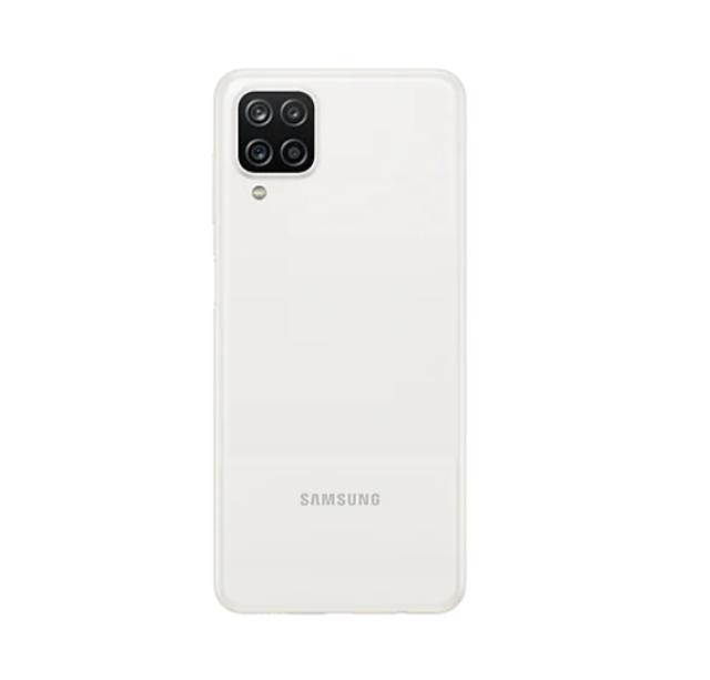Мобилен телефон Samsung SM-A127 GALAXY A12 128 GB, Octa-Core (4x2.35 GHz, 4x1.8 GHz), 4 GB RAM, 6.5", 720 x 1600 FHD+, 48.0 MP + 5.0 MP + 2.0 MP + 2.0 MP + 8.0 MP Selfie, 5000 mAh, Dual SIM, White