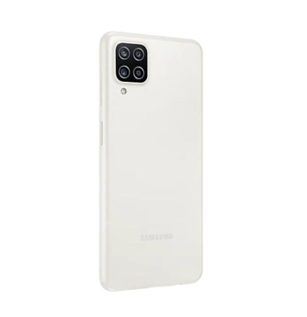 Мобилен телефон Samsung SM-A127 GALAXY A12 128 GB, Octa-Core (4x2.35 GHz, 4x1.8 GHz), 4 GB RAM, 6.5", 720 x 1600 FHD+, 48.0 MP + 5.0 MP + 2.0 MP + 2.0 MP + 8.0 MP Selfie, 5000 mAh, Dual SIM, White
