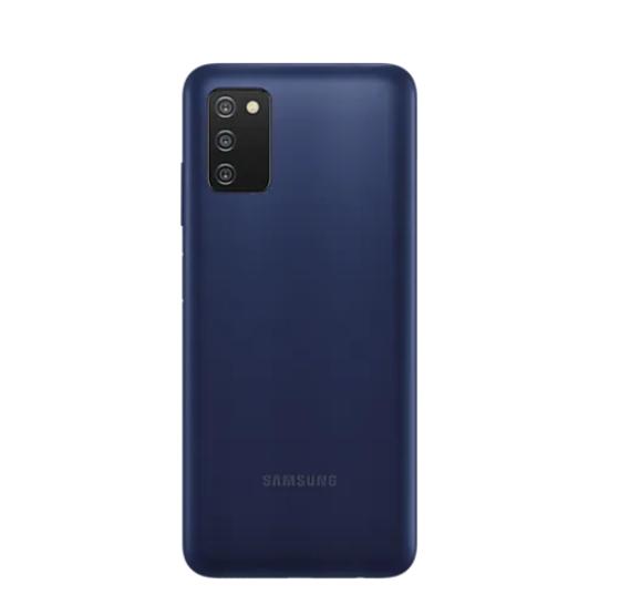 Мобилен телефон Samsung SM-A03 Galaxy A03s 32 GB, Octa-Core (2.3GHz, 1.8GHz), 3 GB RAM, 6.5", 720 x 1600 HD+, 13.0 MP + 2.0 MP + 2.0 MP + 5.0 MP Selfie, 5000 mAh, Dual SIM, Blue