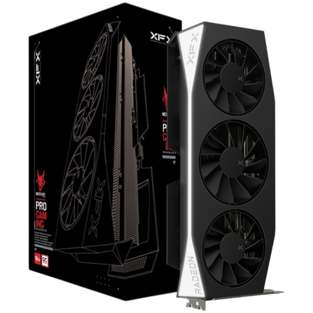 Видео карта XFX Mercury AMD Radeon RX 9060 XT OC Gaming Edition 16GB GDDR6, 128bit,  HDMI, 2x DP