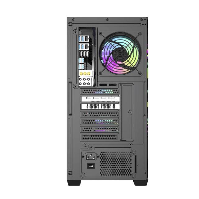 Кутия Darkflash DS900 Mesh Black, Middle Tower, 1 x USB 3.0, 2 x USB 2.0, 1 x HD Audio, Mini-ITX / mATX / ATX