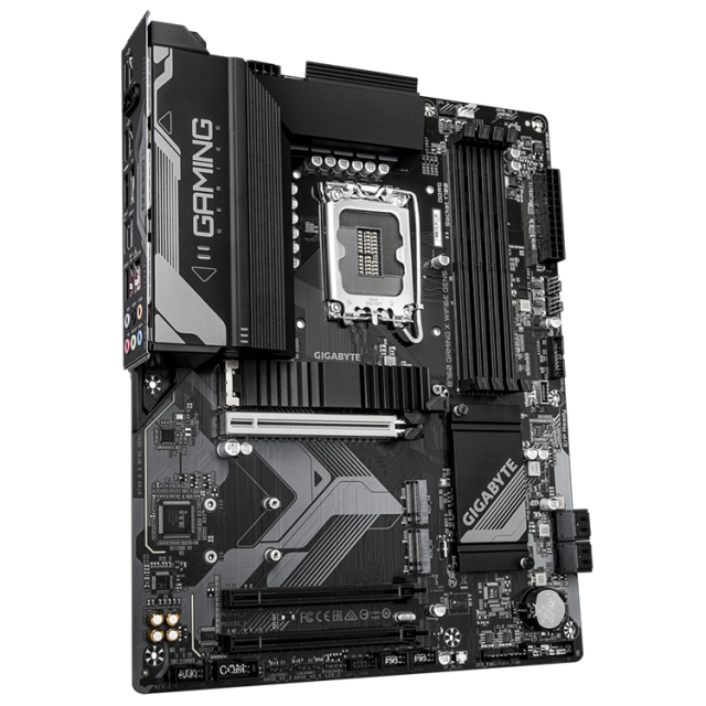 Дънна платка GIGABYTE B760 GAMING X WF6E GEN5, LGA1700, 4x DDR4, 3 x M.2, 4 x SATA 6Gb/s, HDMI, DP, ATX