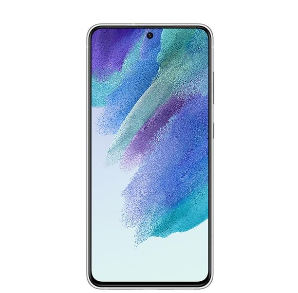 Мобилен телефон Samsung SM-G990B GALAXY S21 FE 5G 128 GB, Octa-Core (1x 2.84 GHz, 3x2.42 GHz, 4x1.8 GHz), 6 GB RAM, 6.4'' 1080 x 2400 Dynamic AMOLED 2X, 120 Hz, HDR 10+ , 12 MP + 8 MP + 12 MP + 32 MP Selfie, 4500 mAh, Dual SIM, Android 12, White