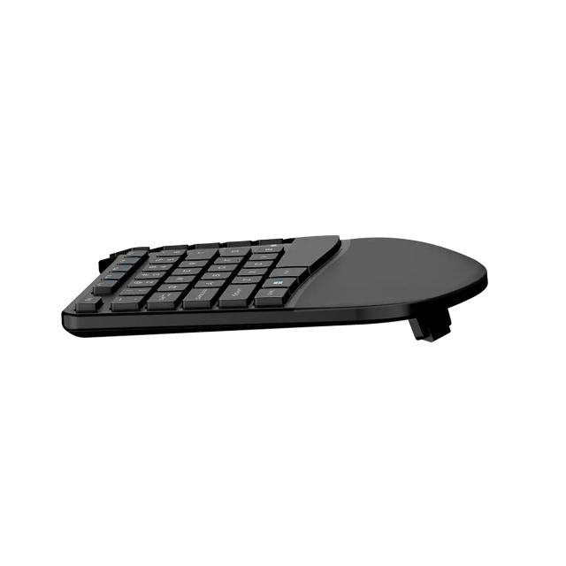 Клавиатура Genius KB-700 Ергономичен Ergo, ниско профилна, USB, Black